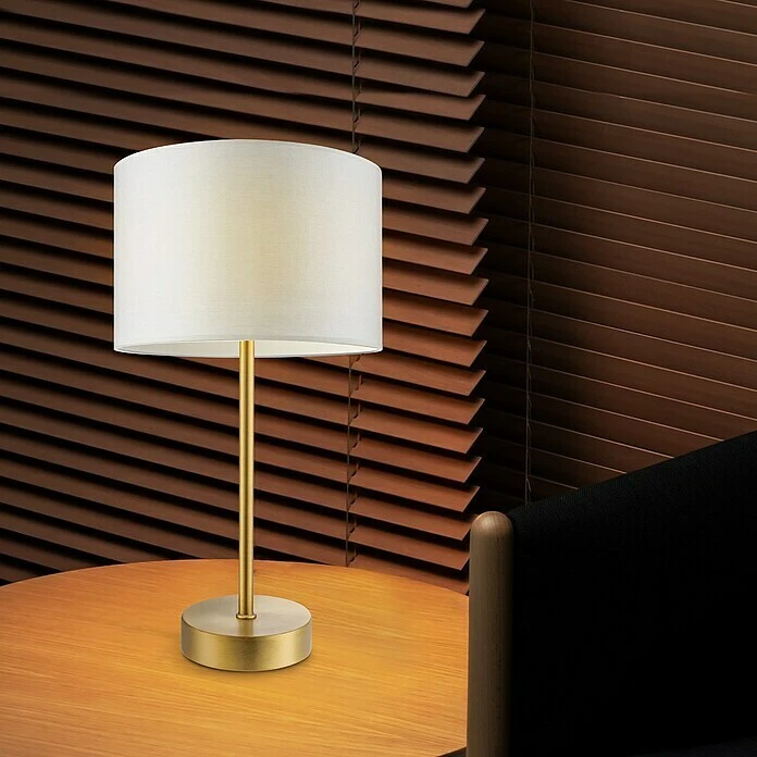 BAUHAUS Home Sweet Home Lampenfuß Single 40 W, Farbe: Messing, Höhe: 37 Cm 3 BAUHAUS Home Sweet Home Lampenfuß Single 40 W, Farbe: Messing, Höhe: 37 Cm