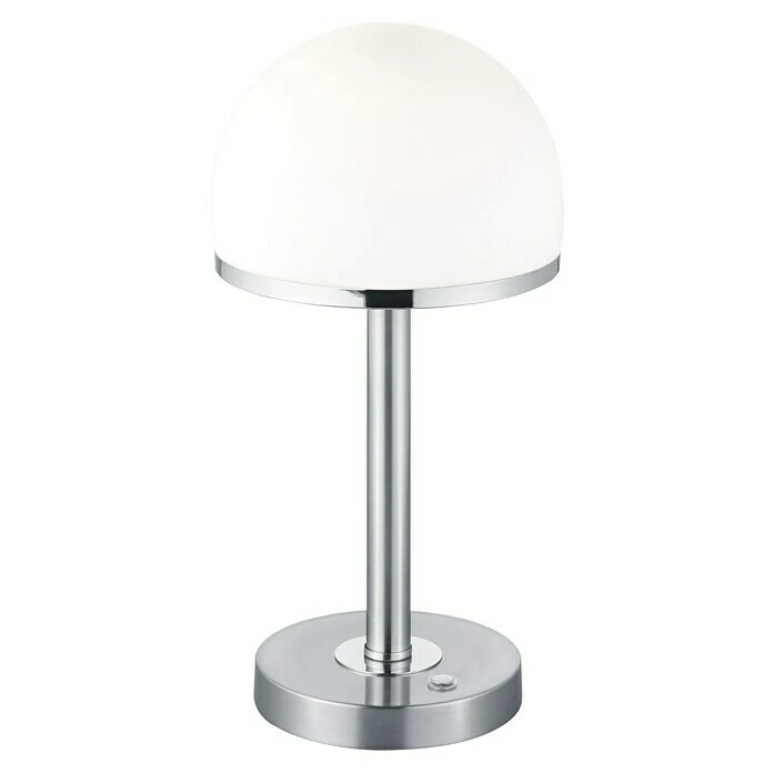 BAUHAUS Trio Leuchten LED-Tischleuchte Berlin 4 W, Silber, Warmweiß 3 BAUHAUS Trio Leuchten LED-Tischleuchte Berlin 4 W, Silber, Warmweiß