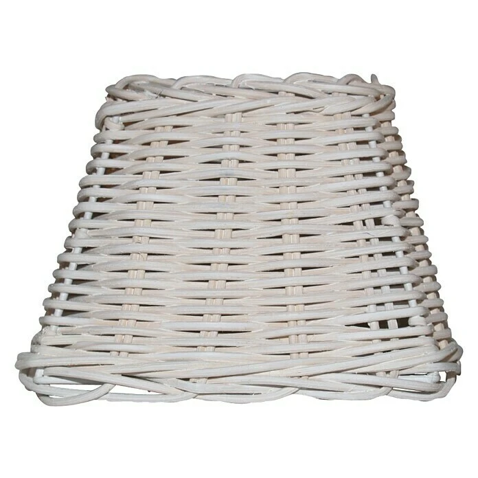 BAUHAUS Home Sweet Home Lampenschirm Roseau L X B X H: 20 X 20 X 14 Cm, Weiß, Rattan, Eckig 3 BAUHAUS Home Sweet Home Lampenschirm Roseau L X B X H: 20 X 20 X 14 Cm, Weiß, Rattan, Eckig