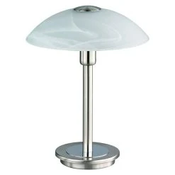 BAUHAUS Paul Neuhaus Tischleuchte Enova 28 W, Stahl, G9