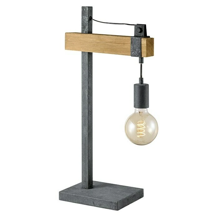 BAUHAUS Home Sweet Home Tischleuchte Denton 10 W, L X B X H: 20 X 26 X 55 Cm, Grau 3 BAUHAUS Home Sweet Home Tischleuchte Denton 10 W, L X B X H: 20 X 26 X 55 Cm, Grau