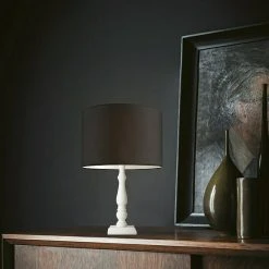 BAUHAUS Home Sweet Home Lampenfuß Woodi 40 W, Farbe: Weiß, Höhe: 38 Cm, Eckig -Bauhaus Home 12 1773