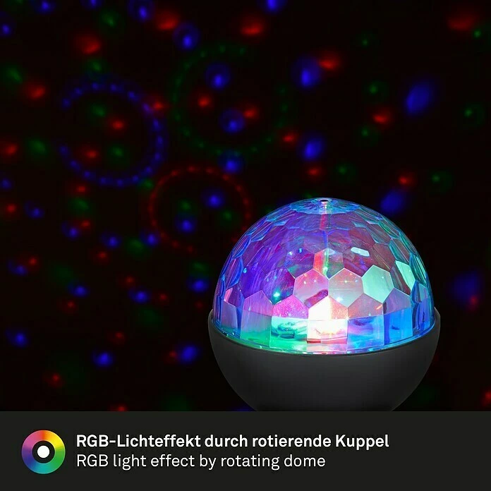 BAUHAUS LED-Tischleuchte 3 W, Höhe: 16 Cm, RGB 7 BAUHAUS LED-Tischleuchte 3 W, Höhe: 16 Cm, RGB – Bild 5