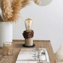 BAUHAUS Home Sweet Home Tischleuchte Furdy 10 W, Beige, E27, 100 Mm X 11,5 Cm 9 BAUHAUS Home Sweet Home Tischleuchte Furdy 10 W, Beige, E27, 100 Mm X 11,5 Cm -Bauhaus Home 12 1798