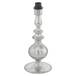 BAUHAUS Eglo Lampenfuß Bedworth 60 W, Nickel, Höhe: 41 Cm