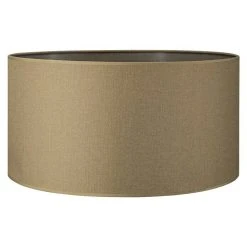 BAUHAUS Home Sweet Home Lampenschirm Canvas 50 Cm, Olivengrün, Baumwolle, Rund