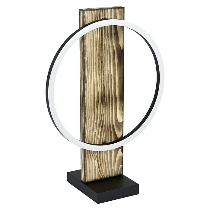 BAUHAUS Eglo LED-Tischleuchte 12 W, L X B X H: 30 X 15 X 42,5 Cm, Holz/Klar, Warmweiß 3 BAUHAUS Eglo LED-Tischleuchte 12 W, L X B X H: 30 X 15 X 42,5 Cm, Holz/Klar, Warmweiß