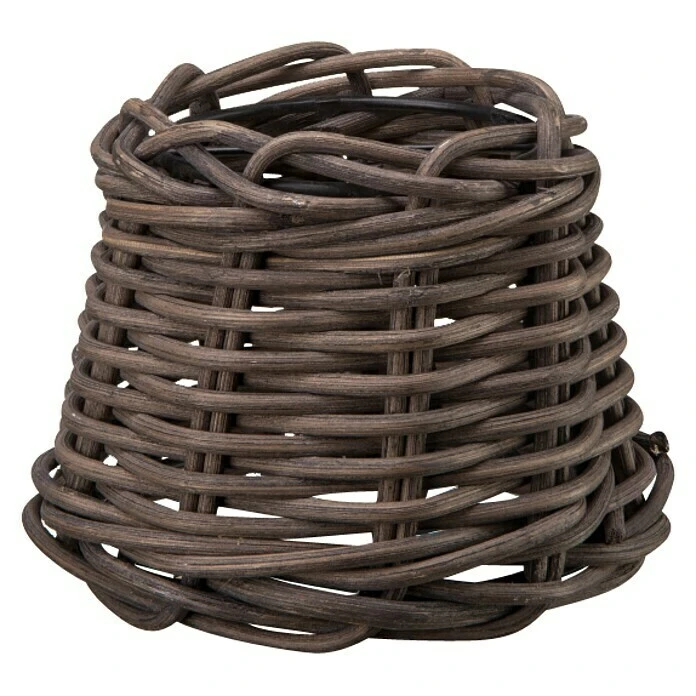 BAUHAUS Home Sweet Home Lampenschirm Roseau 12,5 Cm, Dunkelbraun, Rattan, Oval 3 BAUHAUS Home Sweet Home Lampenschirm Roseau 12,5 Cm, Dunkelbraun, Rattan, Oval