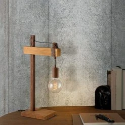 Alternative view of BAUHAUS Home Sweet Home Tischleuchte Denton 10 W, L X B X H: 20 X 26 X 55 Cm, Rost