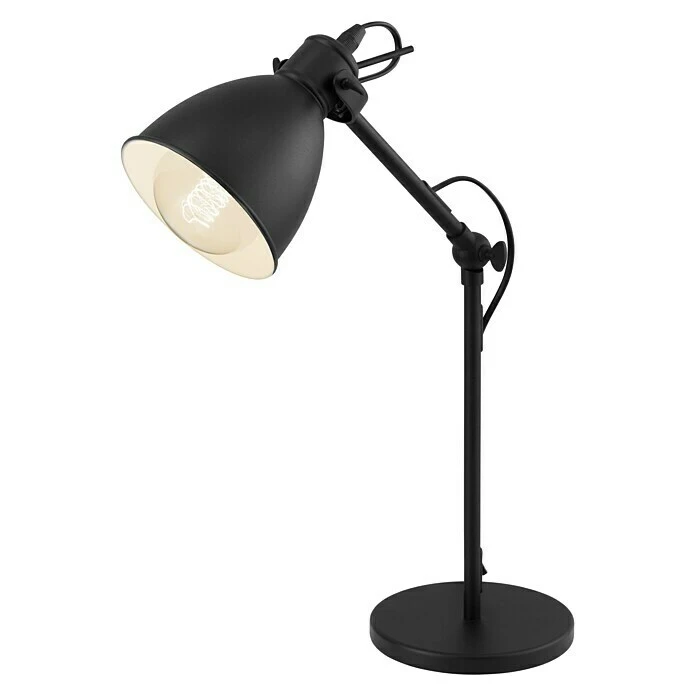 BAUHAUS Eglo Priddy Tischleuchte Priddy 60 W, L X B X H: 15,5 X 15,5 X 42,5 Cm, Schwarz, E27 3 BAUHAUS Eglo Priddy Tischleuchte Priddy 60 W, L X B X H: 15,5 X 15,5 X 42,5 Cm, Schwarz, E27