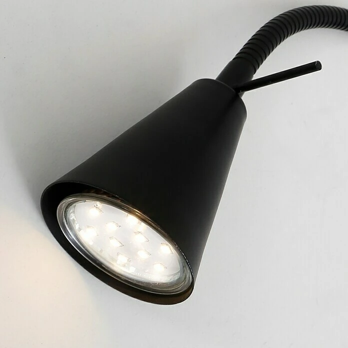 BAUHAUS Briloner LED-Wandstrahler Tusa 4 W, Schwarz, L X B X H: 5,8 X 20,5 X 45 Cm 5 BAUHAUS Briloner LED-Wandstrahler Tusa 4 W, Schwarz, L X B X H: 5,8 X 20,5 X 45 Cm – Bild 3