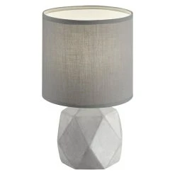 BAUHAUS Trio Leuchten Tischleuchte Pike 40 W, L X B X H: 16 X 16 X 28 Cm, Beton, E14