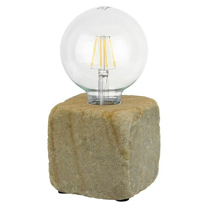 BAUHAUS Spotlight Tischleuchte Sandy 60 W, L X B X H: 10 X 10 X 10 Cm, Sandweiß, E27 3 BAUHAUS Spotlight Tischleuchte Sandy 60 W, L X B X H: 10 X 10 X 10 Cm, Sandweiß, E27