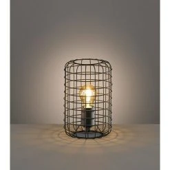 BAUHAUS Honsel Leuchten Deko-Tischleuchte Titus 60 W, L X B X H: 16 X 16 X 25 Cm, Sandschwarz/Nickel, E27 11 BAUHAUS Honsel Leuchten Deko-Tischleuchte Titus 60 W, L X B X H: 16 X 16 X 25 Cm, Sandschwarz/Nickel, E27 -Bauhaus Home 12 1893