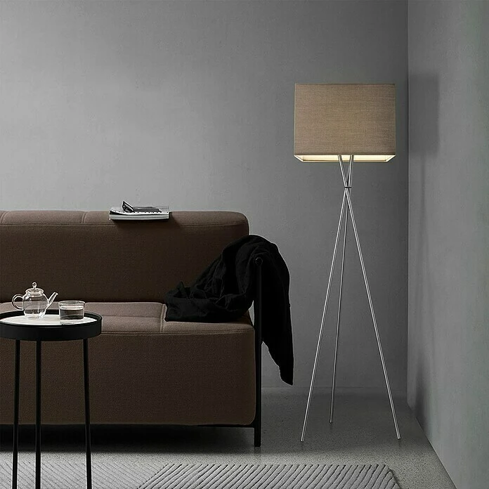 BAUHAUS Home Sweet Home Lampenschirm Block L X B X H: 40 X 40 X 27 Cm, Beige, Baumwolle, Eckig 3 BAUHAUS Home Sweet Home Lampenschirm Block L X B X H: 40 X 40 X 27 Cm, Beige, Baumwolle, Eckig