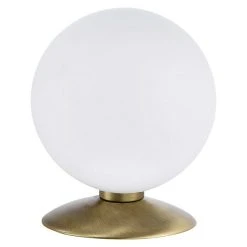 BAUHAUS Paul Neuhaus LED-Tischleuchte Bubba 3 W, Altmessingfarben, Warmweiß