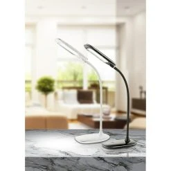 BAUHAUS Globo LED-Tischleuchte Minea I 5 W, L X B X H: 29 X 9,3 X 56 Cm, Weiß, Transparent, Tageslichtweiß 6 BAUHAUS Globo LED-Tischleuchte Minea I 5 W, L X B X H: 29 X 9,3 X 56 Cm, Weiß, Transparent, Tageslichtweiß -Bauhaus Home 12 1932