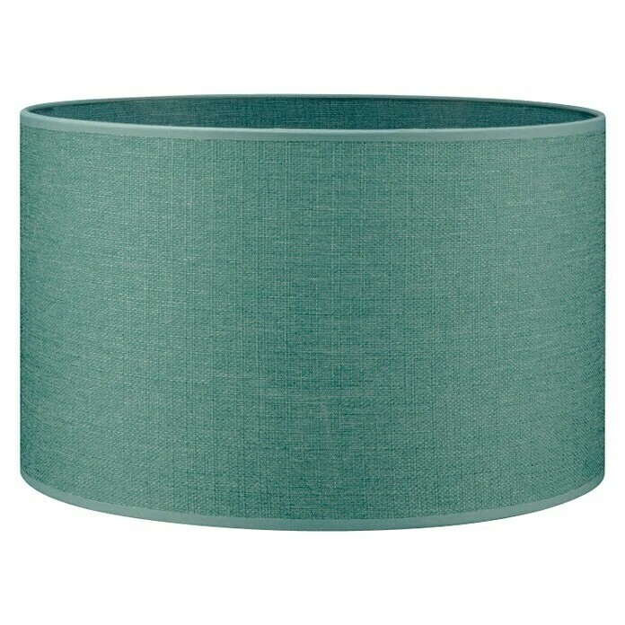 BAUHAUS Home Sweet Home Lampenschirm Canvas 35 Cm, Türkis, Baumwolle, Rund 3 BAUHAUS Home Sweet Home Lampenschirm Canvas 35 Cm, Türkis, Baumwolle, Rund