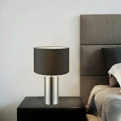 BAUHAUS Home Sweet Home Lampenfuß Cannes 40 W, Farbe: Stahl Matt, Höhe: 31 Cm 11 BAUHAUS Home Sweet Home Lampenfuß Cannes 40 W, Farbe: Stahl Matt, Höhe: 31 Cm -Bauhaus Home 12 1953