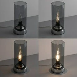 BAUHAUS Paulmann Tischleuchte Pinja 20 W, L X B X H: 11 Cm X 11 Mm X 24,4 Cm, Rauch, E14 6 BAUHAUS Paulmann Tischleuchte Pinja 20 W, L X B X H: 11 Cm X 11 Mm X 24,4 Cm, Rauch, E14 -Bauhaus Home 12 196