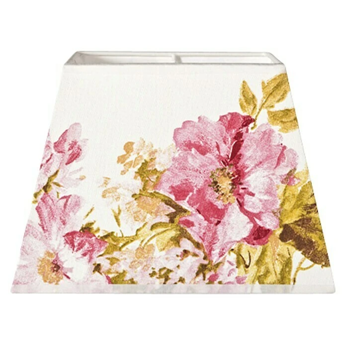 BAUHAUS Home Sweet Home Lampenschirm Les Fleurs L X B X H: 20 X 20 X 14 Cm, Weiß, Baumwolle, Oval 3 BAUHAUS Home Sweet Home Lampenschirm Les Fleurs L X B X H: 20 X 20 X 14 Cm, Weiß, Baumwolle, Oval