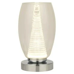 BAUHAUS Searchlight Tischleuchte L X B X H: 11,5 X 11,5 X 205 Cm, Farblos