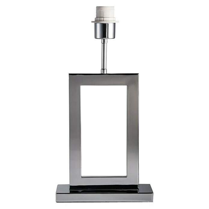 BAUHAUS Home Sweet Home Lampenfuß Jong Square 40 W, Farbe: Chrom, Höhe: 40 Cm 3 BAUHAUS Home Sweet Home Lampenfuß Jong Square 40 W, Farbe: Chrom, Höhe: 40 Cm