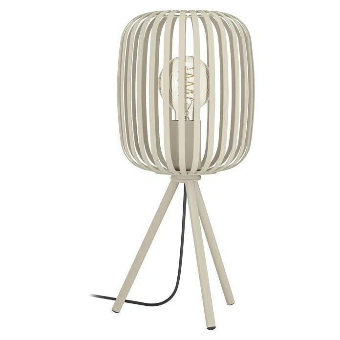 BAUHAUS Eglo Romazzina Tischleuchte 40 W, Sand, E27 4 BAUHAUS Eglo Romazzina Tischleuchte 40 W, Sand, E27 – Bild 2