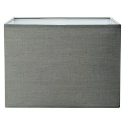 BAUHAUS Home Sweet Home Lampenschirm Block L X B X H: 25 X 25 X 18 Cm, Castlerock, Baumwolle, Eckig