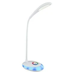 BAUHAUS Globo LED-Tischleuchte Minea 4,4 W, L X B X H: 30 X 11 X 48 Cm, Weiß, Transparent, Neutralweiß