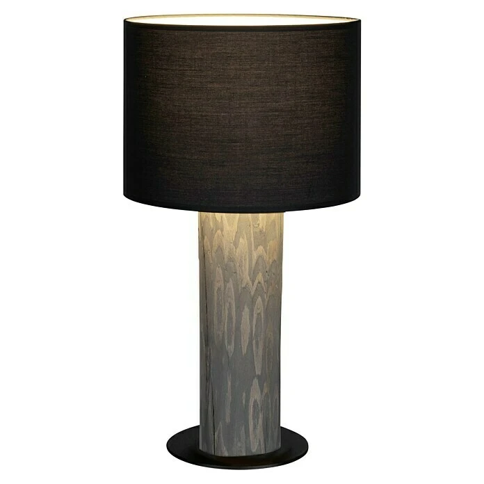BAUHAUS Spotlight Deko-Tischleuchte Pinia Table 40 W, Grau/Gebeizte Kiefer, Schwarz, E27 3 BAUHAUS Spotlight Deko-Tischleuchte Pinia Table 40 W, Grau/Gebeizte Kiefer, Schwarz, E27