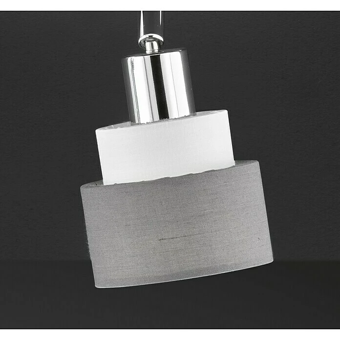 BAUHAUS WOFI Naples Deckenstrahler 56 W, L X B X H: 48 X 9 X 20 Cm, Chrom, E14, 2 Stk. 4 BAUHAUS WOFI Naples Deckenstrahler 56 W, L X B X H: 48 X 9 X 20 Cm, Chrom, E14, 2 Stk. – Bild 3