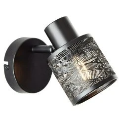 BAUHAUS Brilliant Bano Deckenstrahler 40 W, L X B X H: 14,6 X 11,4 X 8 Cm, Schwarz, E14, 1 Stk. -Bauhaus Home 12 2079