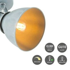 BAUHAUS Home Sweet Home LED-Deckenstrahler Fama 5 W, L X B X H: 23 X 23 X 20,5 Cm, Beton, Warmweiß 9 BAUHAUS Home Sweet Home LED-Deckenstrahler Fama 5 W, L X B X H: 23 X 23 X 20,5 Cm, Beton, Warmweiß -Bauhaus Home 12 2092