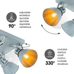 BAUHAUS Home Sweet Home LED-Deckenstrahler Fama 5 W, L X B X H: 23 X 23 X 20,5 Cm, Beton, Warmweiß 10 BAUHAUS Home Sweet Home LED-Deckenstrahler Fama 5 W, L X B X H: 23 X 23 X 20,5 Cm, Beton, Warmweiß -Bauhaus Home 12 2093