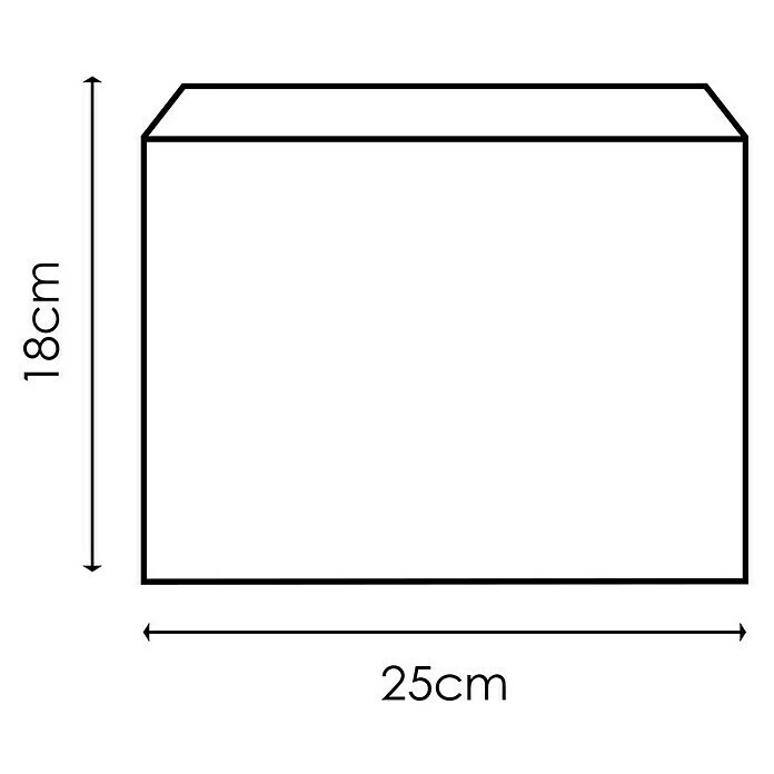 BAUHAUS Home Sweet Home Lampenschirm Block L X B X H: 25 X 25 X 18 Cm, Castlerock, Baumwolle, Eckig 8 BAUHAUS Home Sweet Home Lampenschirm Block L X B X H: 25 X 25 X 18 Cm, Castlerock, Baumwolle, Eckig – Bild 6