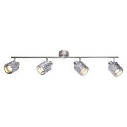 BAUHAUS Globo Alys Deckenstrahler 32 W, Nickel Matt, E14