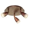 BAUHAUS Home Sweet Home LED-Deckenstrahler Rund Curl 5,8 W, Ø X H: 20 X 14,5 Cm, Bronze, Warmweiß -Bauhaus Home 12 2127