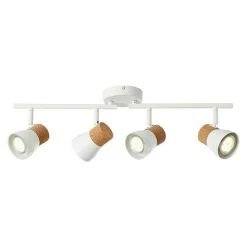 BAUHAUS Brilliant Moka Deckenstrahler 10 W, L X B X H: 10 X 61 X 16,5 Cm, Weiß, GU10, 4 Stk. 9 BAUHAUS Brilliant Moka Deckenstrahler 10 W, L X B X H: 10 X 61 X 16,5 Cm, Weiß, GU10, 4 Stk. -Bauhaus Home 12 2144