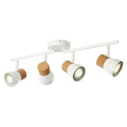 BAUHAUS Brilliant Moka Deckenstrahler 10 W, L X B X H: 10 X 61 X 16,5 Cm, Weiß, GU10, 4 Stk. 10 BAUHAUS Brilliant Moka Deckenstrahler 10 W, L X B X H: 10 X 61 X 16,5 Cm, Weiß, GU10, 4 Stk. -Bauhaus Home 12 2145