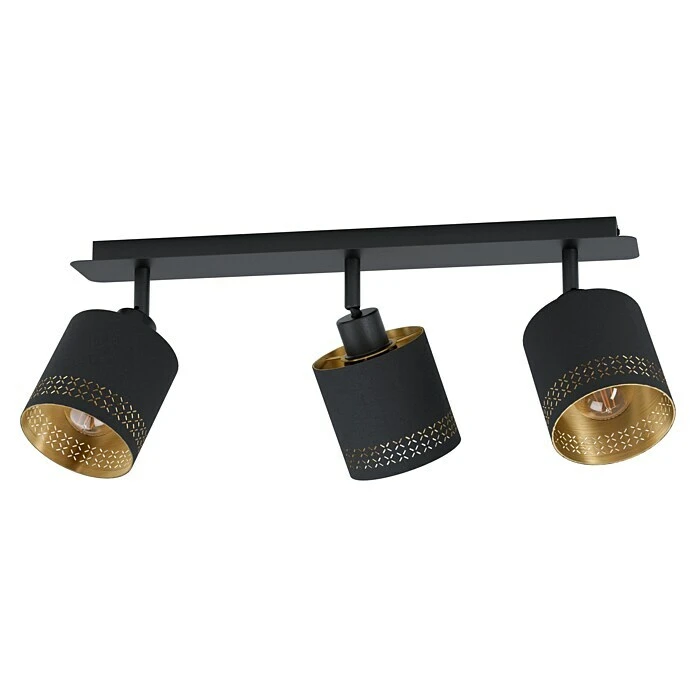 BAUHAUS Eglo Esteperra Deckenstrahler ESTEPERRA 84 W, Schwarz, E27, 3 Stk. 4 BAUHAUS Eglo Esteperra Deckenstrahler ESTEPERRA 84 W, Schwarz, E27, 3 Stk. – Bild 2