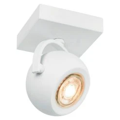 BAUHAUS Home Sweet Home LED-Deckenstrahler Nop 5,8 W, L X B X H: 9,5 X 9,5 X 14 Cm, Sandweiß, Warmweiß