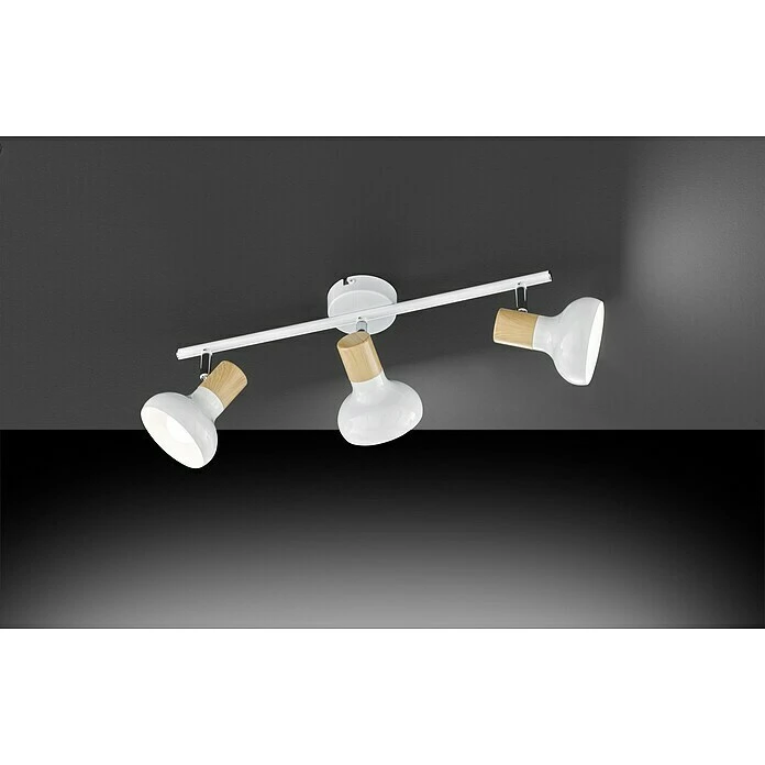 BAUHAUS WOFI Deckenstrahler Texel 84 W, L X B X H: 49 X 13 X 16 Cm, Weiß, E14, 3 Stk. 3 BAUHAUS WOFI Deckenstrahler Texel 84 W, L X B X H: 49 X 13 X 16 Cm, Weiß, E14, 3 Stk.