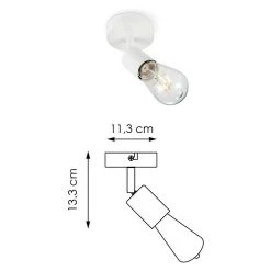 BAUHAUS Home Sweet Home LED-Deckenleuchte Rund Mello 4 W, Ø X H: 11,5 X 13,3 Cm, Weiß, Warmweiß 11 BAUHAUS Home Sweet Home LED-Deckenleuchte Rund Mello 4 W, Ø X H: 11,5 X 13,3 Cm, Weiß, Warmweiß -Bauhaus Home 12 2226