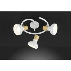 BAUHAUS WOFI Deckenstrahler Texel 84 W, L X B X H: 25 X 25 X 17 Cm, Weiß, E14, 3 Stk.