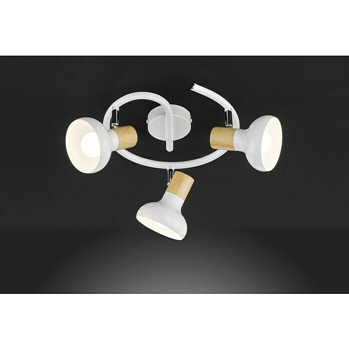 BAUHAUS WOFI Deckenstrahler Texel 84 W, L X B X H: 25 X 25 X 17 Cm, Weiß, E14, 3 Stk. 3 BAUHAUS WOFI Deckenstrahler Texel 84 W, L X B X H: 25 X 25 X 17 Cm, Weiß, E14, 3 Stk.