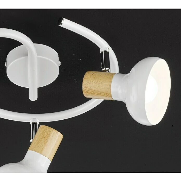 BAUHAUS WOFI Deckenstrahler Texel 84 W, L X B X H: 25 X 25 X 17 Cm, Weiß, E14, 3 Stk. 5 BAUHAUS WOFI Deckenstrahler Texel 84 W, L X B X H: 25 X 25 X 17 Cm, Weiß, E14, 3 Stk. – Bild 3