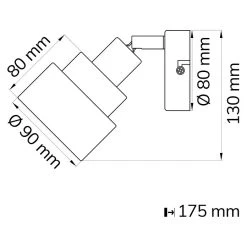 BAUHAUS WOFI Naples Deckenstrahler 28 W, L X B X H: 9 X 13 X 17,5 Cm, Chrom, E14, 1 Stk. 9 BAUHAUS WOFI Naples Deckenstrahler 28 W, L X B X H: 9 X 13 X 17,5 Cm, Chrom, E14, 1 Stk. -Bauhaus Home 12 2294