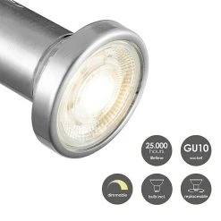BAUHAUS Home Sweet Home LED-Deckenstrahler Stone 5,8 W, L X B X H: 16,5 X 16,5 X 14,5 Cm, Schwarz, Warmweiß, 2 Stk. -Bauhaus Home 12 2306