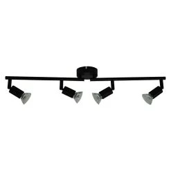 BAUHAUS Tween Light LED-Deckenstrahler Bari 16 W, L X B X H: 60,5 X 8 X 13,5 Cm, Schwarz, Schwarz, Warmweiß, 4 Stk. -Bauhaus Home 12 2319